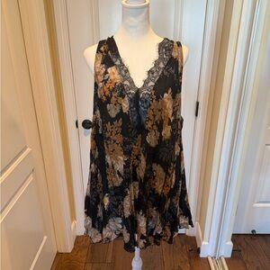 Free People Floral Lace Sleeveless Top or Dress